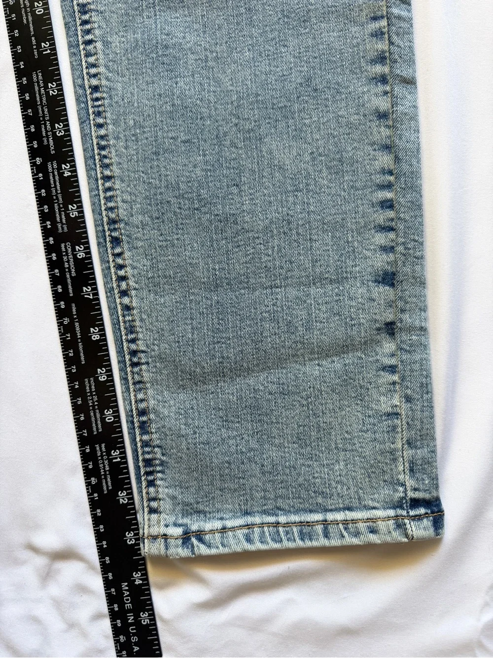 Levi’s 531 FLEX NWT 36x34 Light Blue Was Athletic Slim Stretch